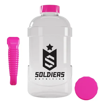 Galão de Água 1,8L Soldiers Nutrition Hidratação Treino Academia Esporte Acessório