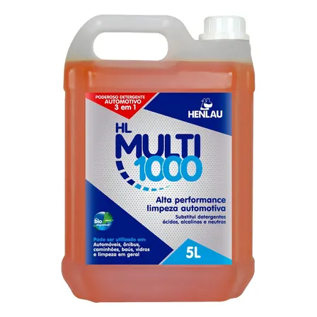 Henlau Mult1000 galão 5L shampoo para veículos completo