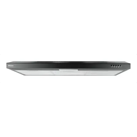 Depurador E Exaustor Philco 80cm Pdr80p 3 Velocidades Preto