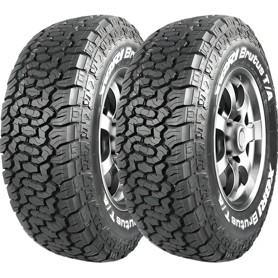 Kit de 2 pneus Xbri Brutus T/A LT 265/70R16 121/118 S