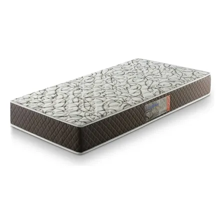 Colchão Solteiro Espuma D33 14x78x188cm Ouro Umaflex Cor Cinza/bco