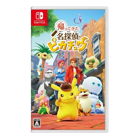 Detetive Pikachu Retorna - Japonês - Nintendo Switch Pokémon
