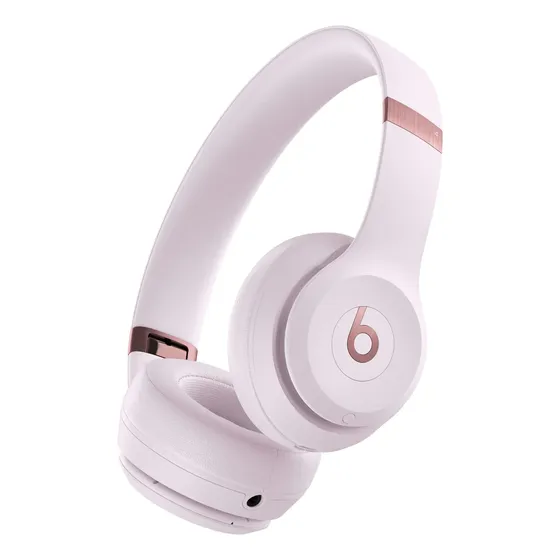 Beats Solo 4 – Fone de ouvido supra-auricular sem fio – Rosa crepúsculo