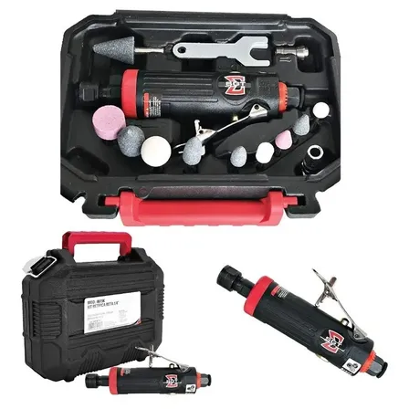 Micro Retífica Sigma Tools Sgt-0615k Pneumática 22000rpm Com Maleta E 15 Acessórios 1/4´´