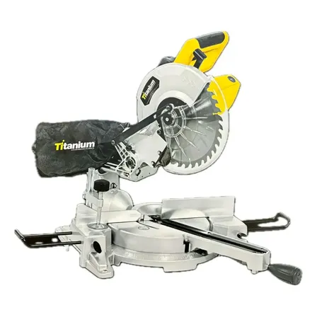 Serra De Esquadria Telescópica Titanium 1800w Com Disco De 255mm