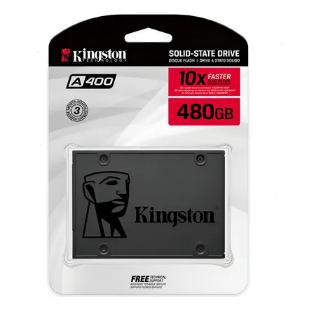 Ssd Hd Interno Kingston Sa400s37/480g 480gb Cor Cinza
