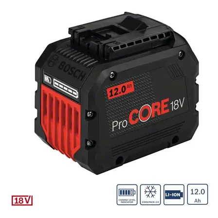Bateria Íons De Lítio Procore 18v 12ah Bosch