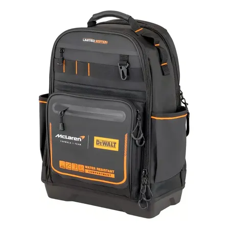 Mochila Para Ferramentas Dewalt X Mclaren Dwst60122 Com 43 Bolsos Cinza