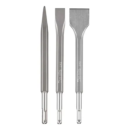 Kit Ponteiro/talhadeiras 230mm Sds-plus 3 Pç Makita Cincel D-71314