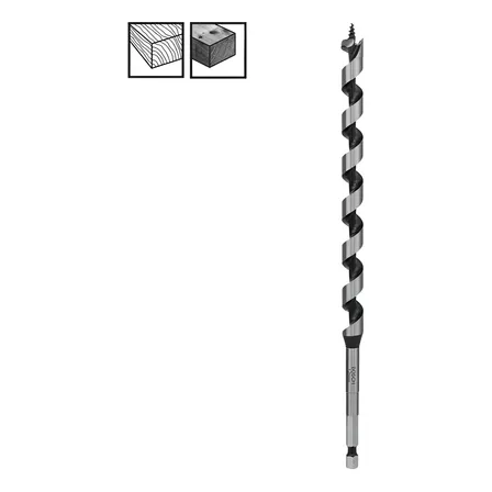 Broca Serpentina Madeira Ac 12x235mm Bosch 2608597626