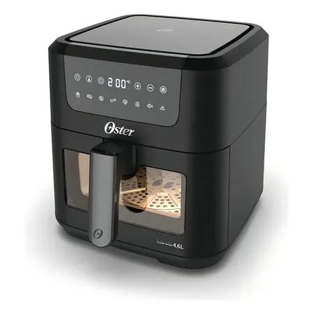 Fritadeira Airfryer Sem Oleo Oster 4,6l 1500w Ofrt970 Cor Preto 127v