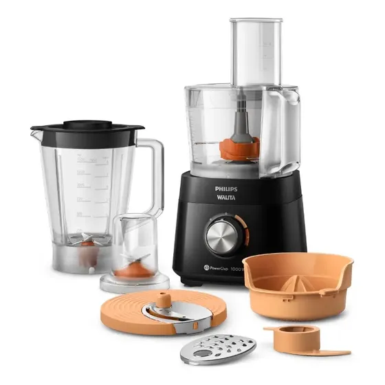 Multiprocessador Philips Walita Power Chop 1000w Preto