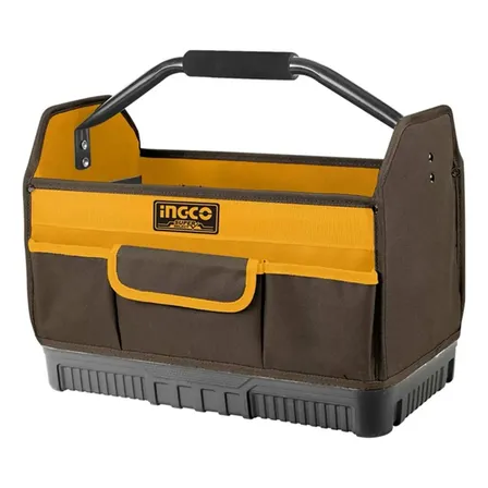 Maleta Bolsa Para Ferramentas De Trabalho Profissional Ingco Amarelo