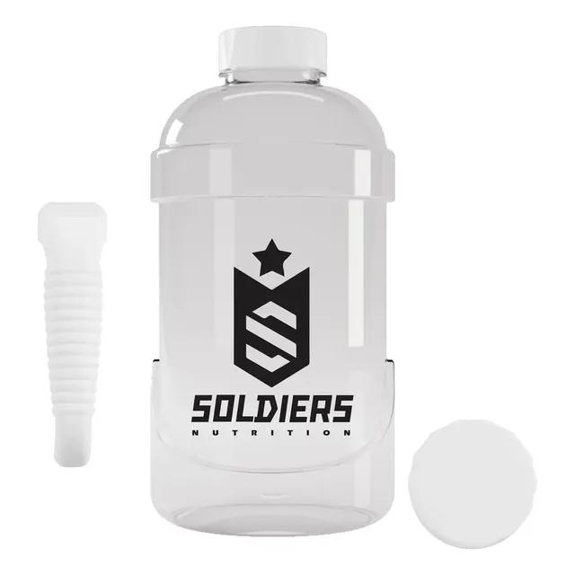 Galão de Água 1,8L Soldiers Nutrition Hidratação Treino Academia Esporte Acessório