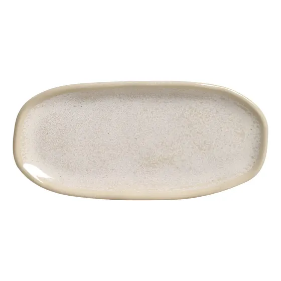 JOGO C/ 4 TRAVESSAS OVAL RASA MINI ORGÂNICO LATTE 16,5x8CM PORTO BRASIL