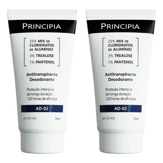 Principia Kit C/ 2 Antitranspirante Desodorante Ad-02