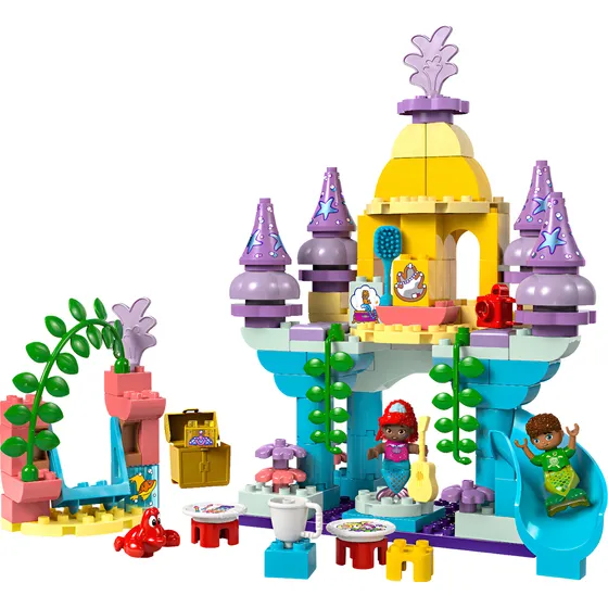 Lego Duplo Palácio Subaquático Mágico Da Ariel 10435