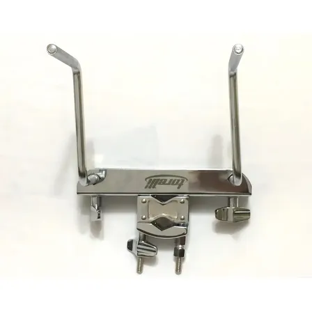 Rack Duplo Cromado Torelli Ta402 Para Instrumentos Percussivos