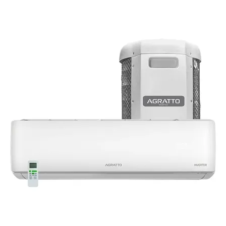 Ar Condicionado Split Agratto Liv Top Inverter 18.000 Btus Quente e Frio R-32