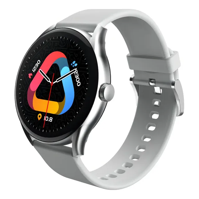 Relógio Smartwatch Qcy Gt S8 Tela Amoled Bluetooth Ipx8 Cor Cinza