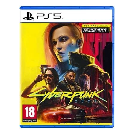 Cyberpunk 2077 Edição Ultimate Playstation 5 Euro Standard (Físico)