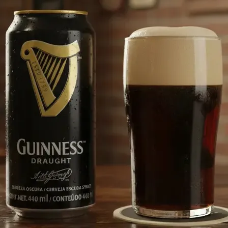 Cerveja Guinness Stout Preta Lata 440ml