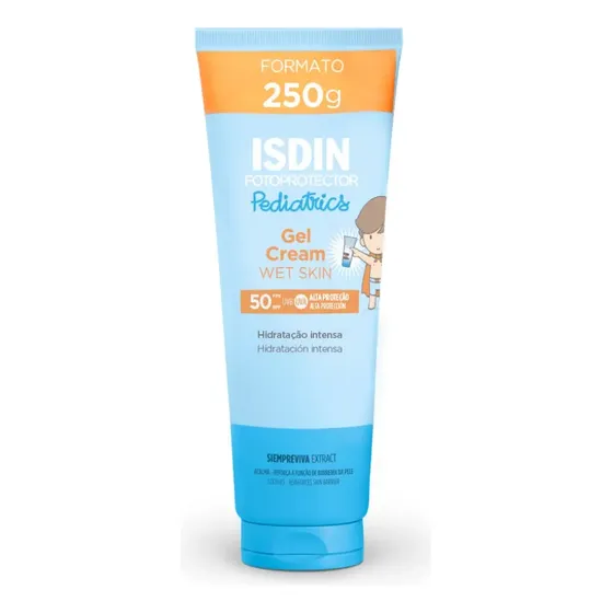 ISDIN Protetor Solar Corporal Infantil Gel Cream Pediatrics FPS 50 - 250g