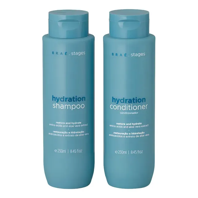 Kit Hidratação Braé Stages Shampoo + Condicionador Hydration