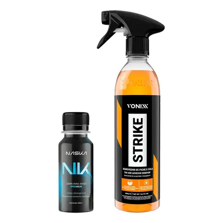 Removedor De Piche Cola E Adesivo Vonixx Strike 500ml Automotivo