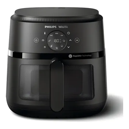 Fritadeira Airfryer Digital Série 2000 Xl Preta 1700w - Na230 Philips Walita Preto 127v