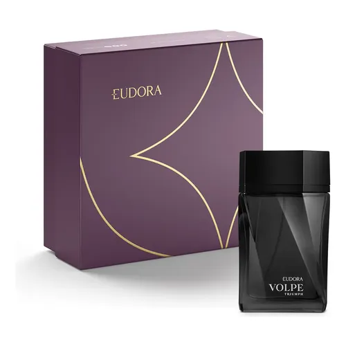 Eau de Parfum Volpe Triumph 100ml Amadeirado Ambarado Com Caixa