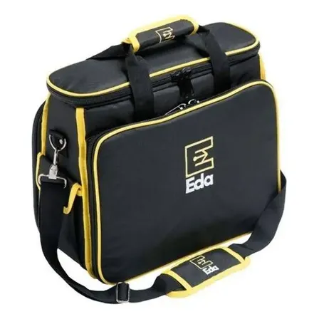 Bolsa Ferramentas Eda Grande 9RI Poliéster 35x40x20cm 30 Bolsos Preta