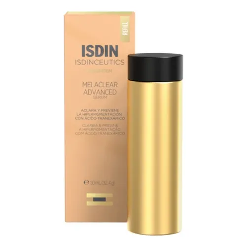 ISDIN Refil Sérum Facial Clareador Anti-Idade Isdinceutics Melaclear Advanced - 30ml