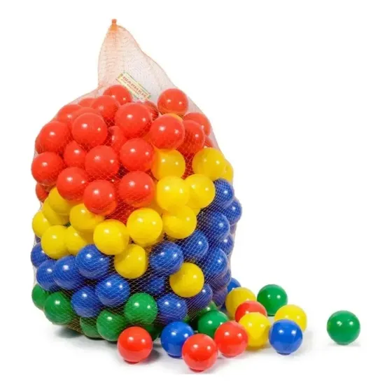 Bolinhas Para Piscina Coloridas Bb Bolinhas Kit 50 Unidades 7.6 Cm Seguras