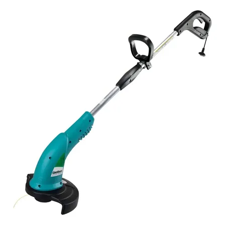 Cortador Aparador Grama Elétrico 1500W Garthen Bipartido Verde