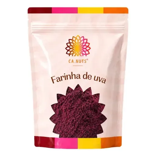 1 Kg Farinha Integral De Uva Premium Ca.nuts