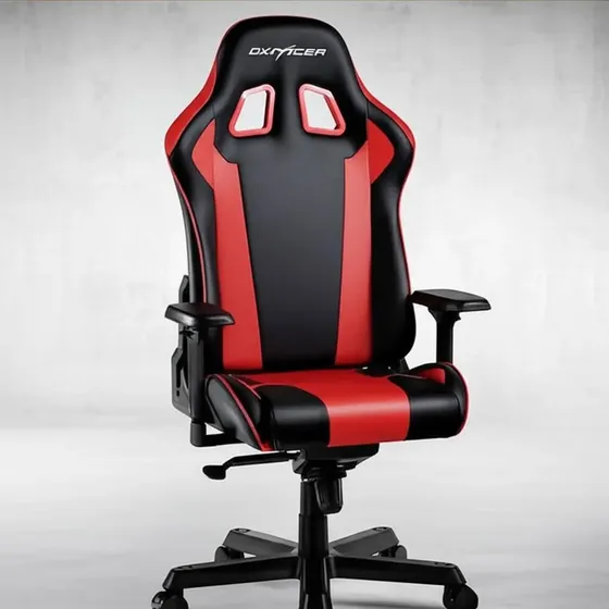 Cadeira Dxracer King K-series Preta E Vermelha K99-nr Cor Vermelho