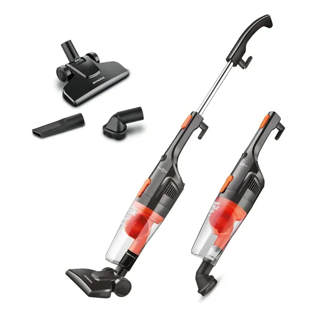Aspirador De Pó Vertical Turbo Cycle Mondial Preto AP-35