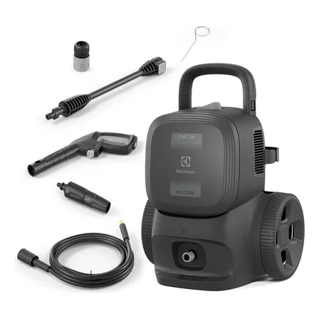 Lavadora De Alta Pressão Electrolux 2200psi 1800w Ultrawash Dispenser Detergente Integrado Uws2200 Cinza 127v