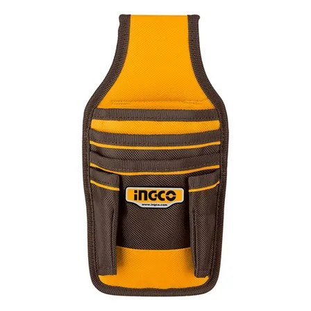Bolsa de ferramentas Coleto com 5 bolsos para cinto amarelo