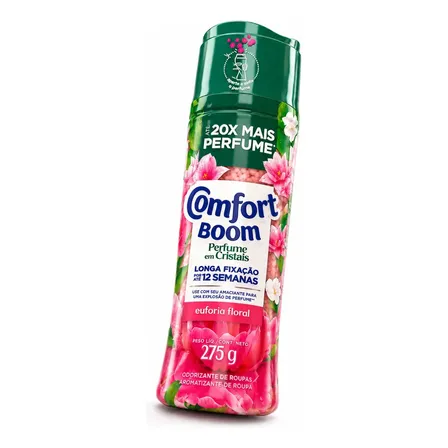 Comfort Boom Perfume Em Cristais Euforia Floral 275 G