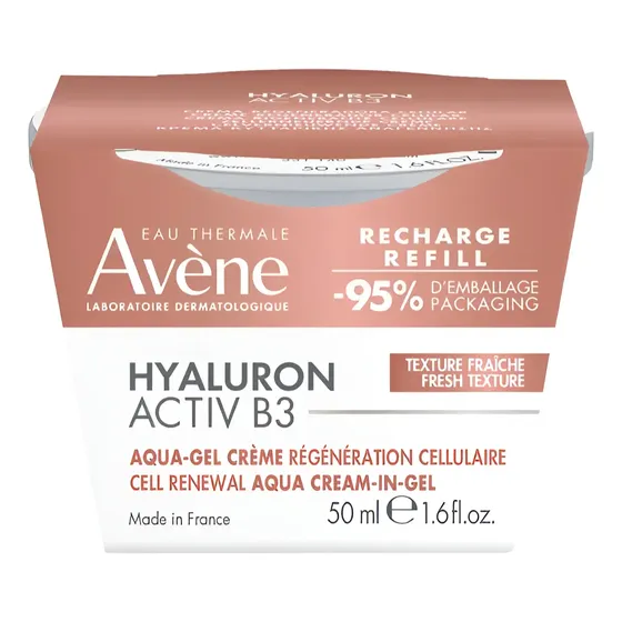 Creme Renovador Refil Hyaluron Activ B3 Aqua Gel - 50ml Mome Momento de aplicação Dia/Noite Tipo de pele Todo tipo de pele