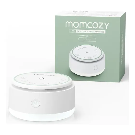 Máquina de som Momcozy para bebês adultos, design de labirinto de ruído branco
