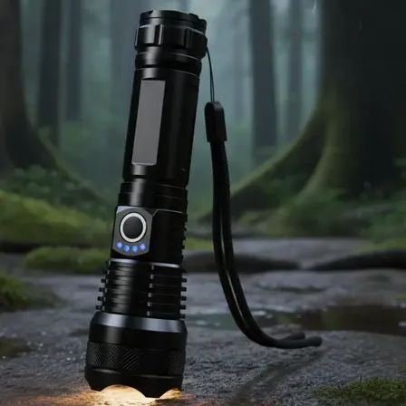 Lanterna Tática Militar Longo Alcance Usb Super Led Luz Branca Snel Camping