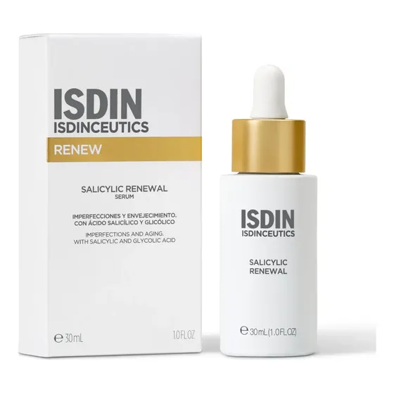 ISDIN Sérum Anti-Idade e Corretor de Imperfeições com Ácido Salicílico Isdinceutics Salicylic Renewal - 30ml