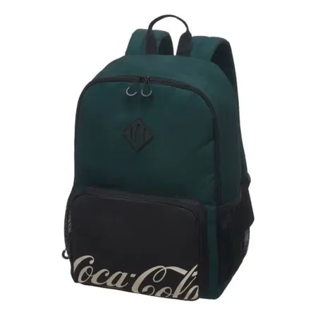 Mochila De Costas Coca Cola Core Cor Verde