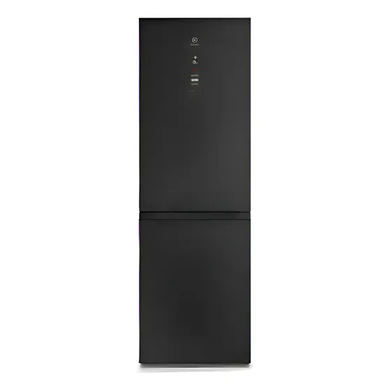 Geladeira Electrolux Frost Free Inverter 322L Efficient AutoSense Inverse Preta IB42G