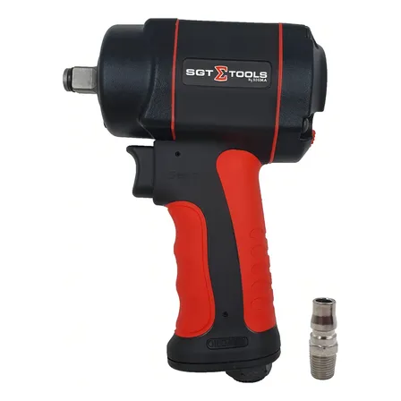 Chave De Impacto Pneumática 1/2 Pol. 82kgf/m Preto 82v 82