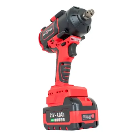 Sigma Tools Sgt7503a Chave De Impacto 1/2'' À Bateria Aperto Desaperto Cor Vermelha Vermelho 127/220v
