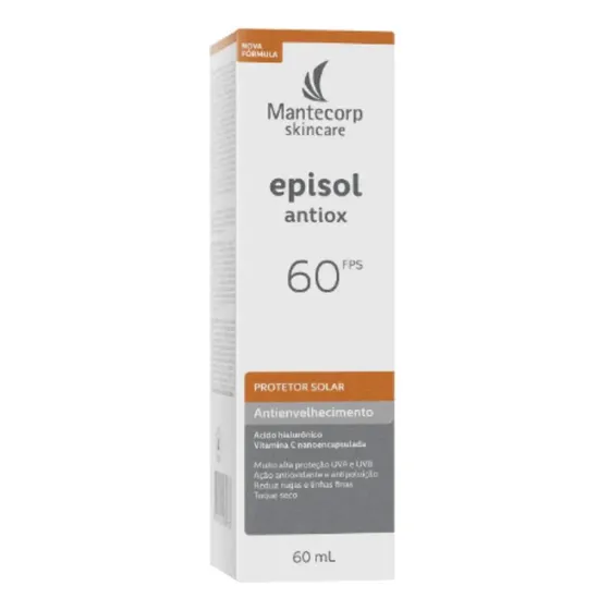 Protetor Solar Facial Episol Antiox FPS 60 - 60mL